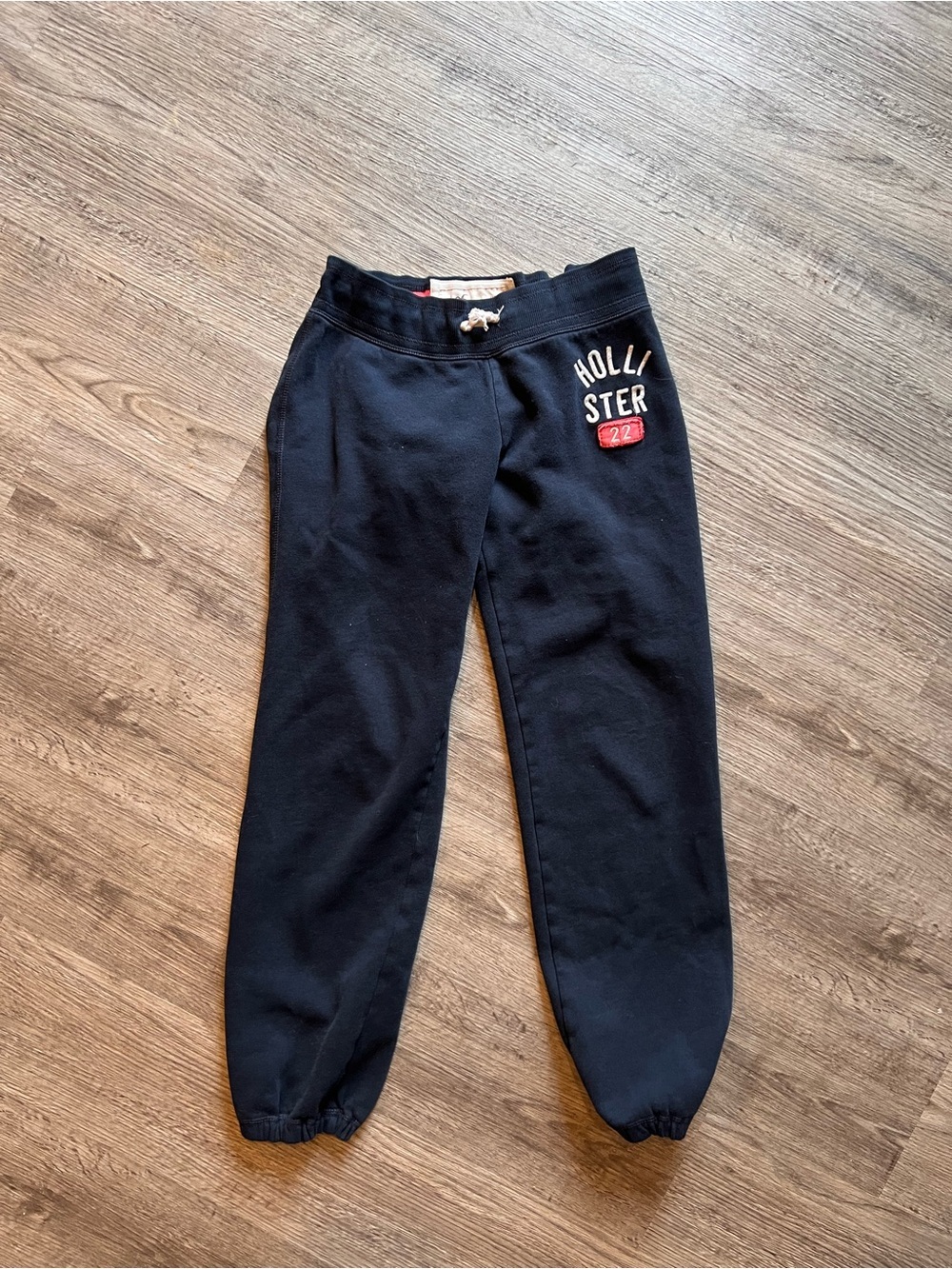 Hollister Dark Blue Sweat Joggers with Logo